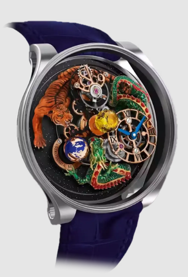 Jacob & Co Replica watch astronomia dragon WHITE GOLD DRAGON & TIGER AS302.30.AA.AA.A